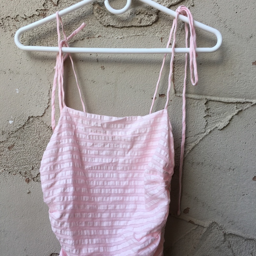 Lovers + Friends Amy Mini Dress in Sunrise Pink Size S - Picture 4 of 9